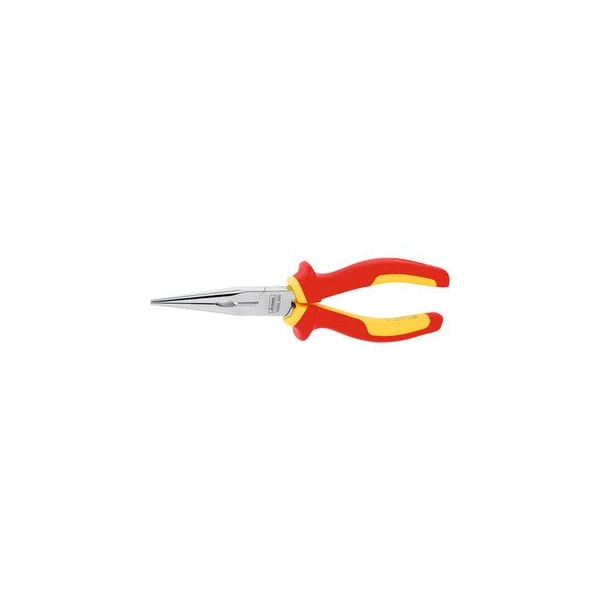 Garant Snipe nose pliers- straight VDE insulated- overall length: 200mm 713310 200 - main